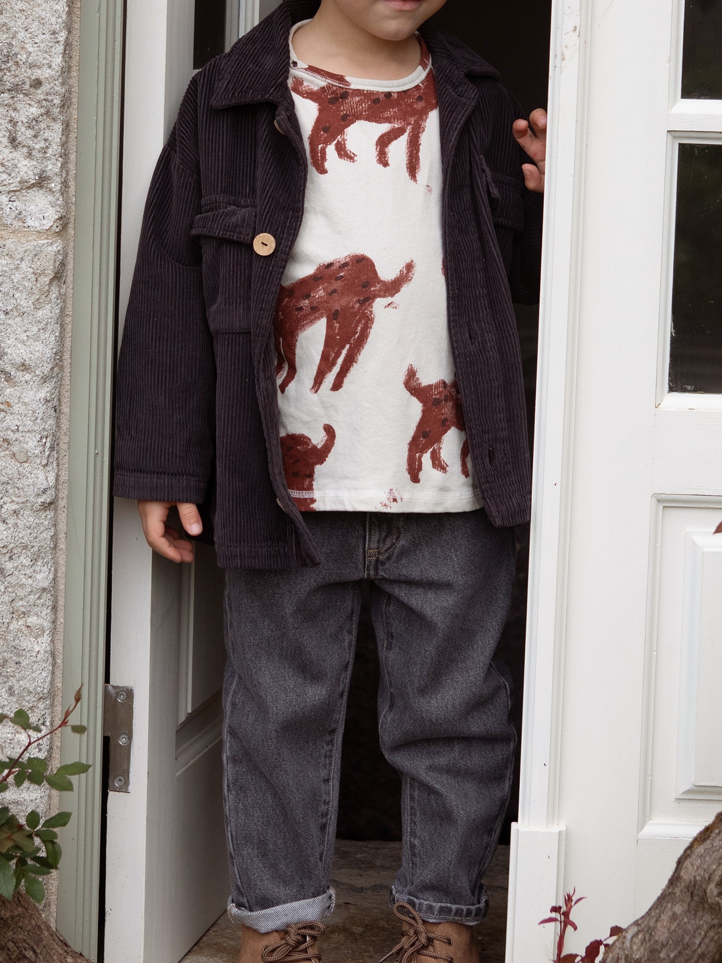 T-shirt imprimé à manches longues