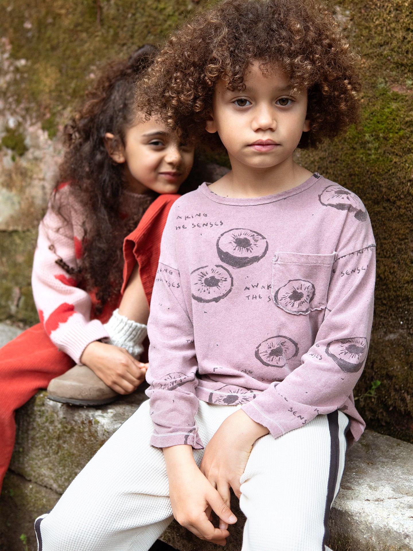 Camiseta con estampado de Kiwi