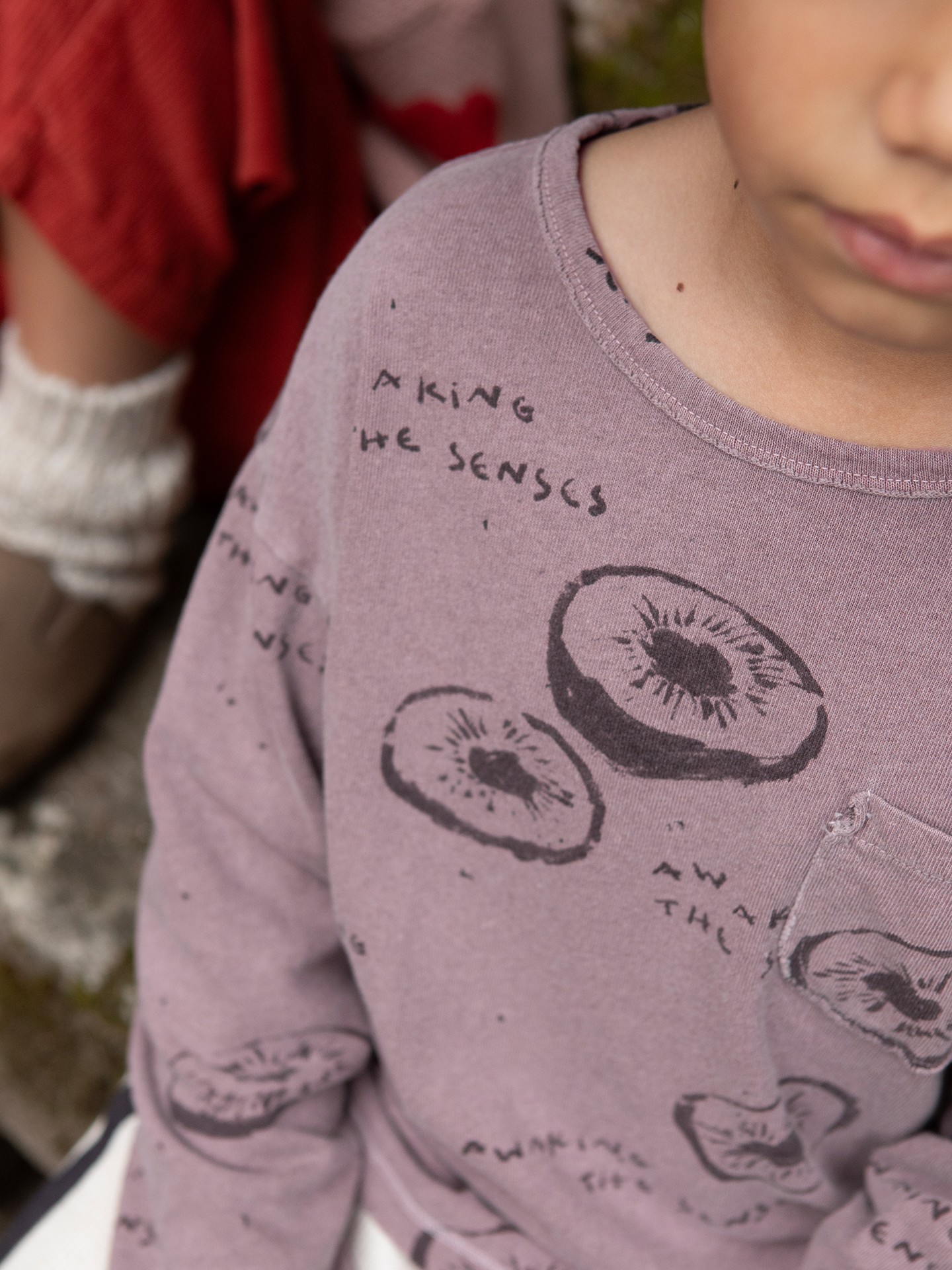 Camiseta con estampado de Kiwi