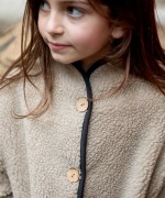 Plush jacket with pockets | Wooden Memories