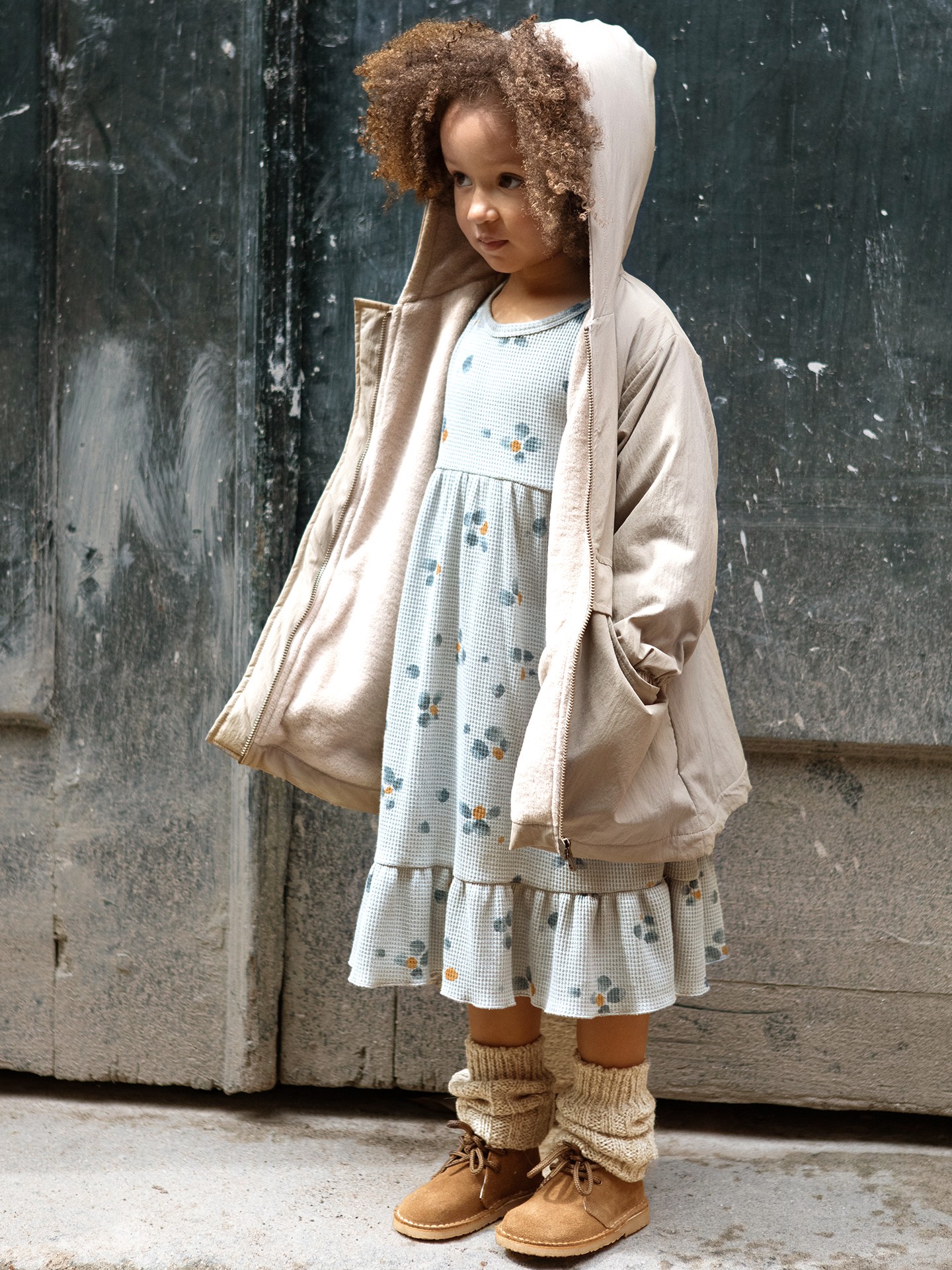 Chaqueta impermeable con forro polar