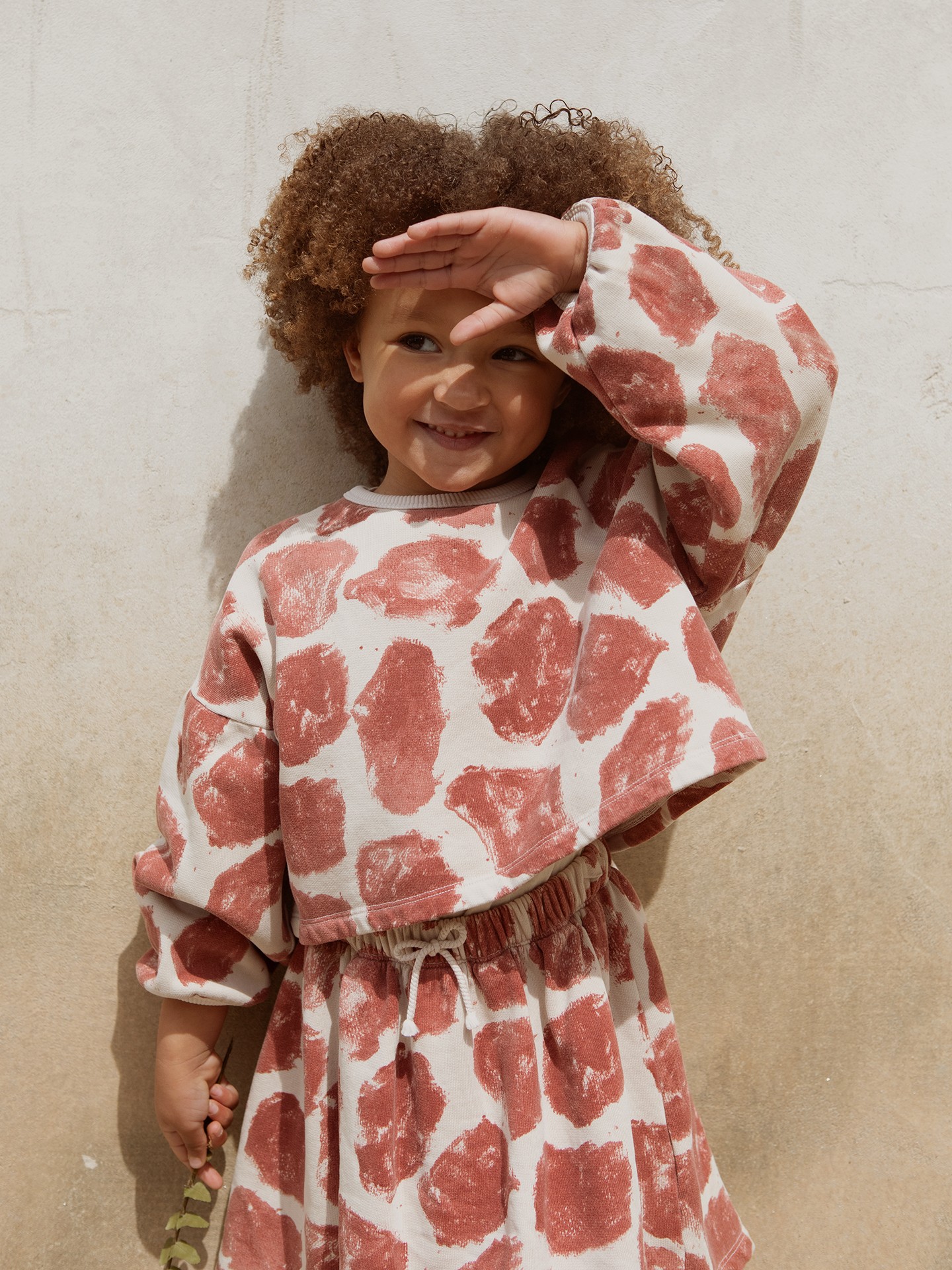 Gonna di maglina con elastico in vita