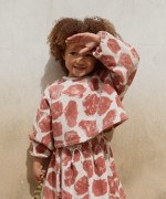 Gonna in maglia con stampa a macchie di giraffe | Wooden Memories