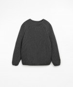 Pull tricot avec un mlange de fibres | Wooden Memories