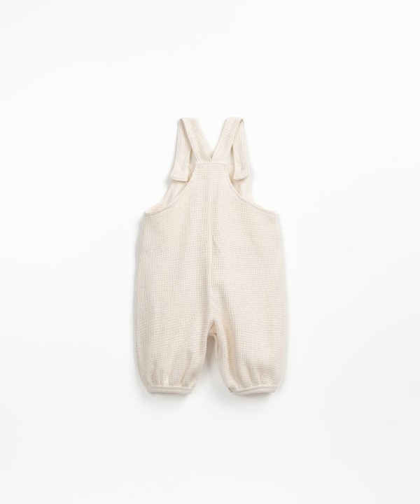 Interlock jumpsuit with natural fibers