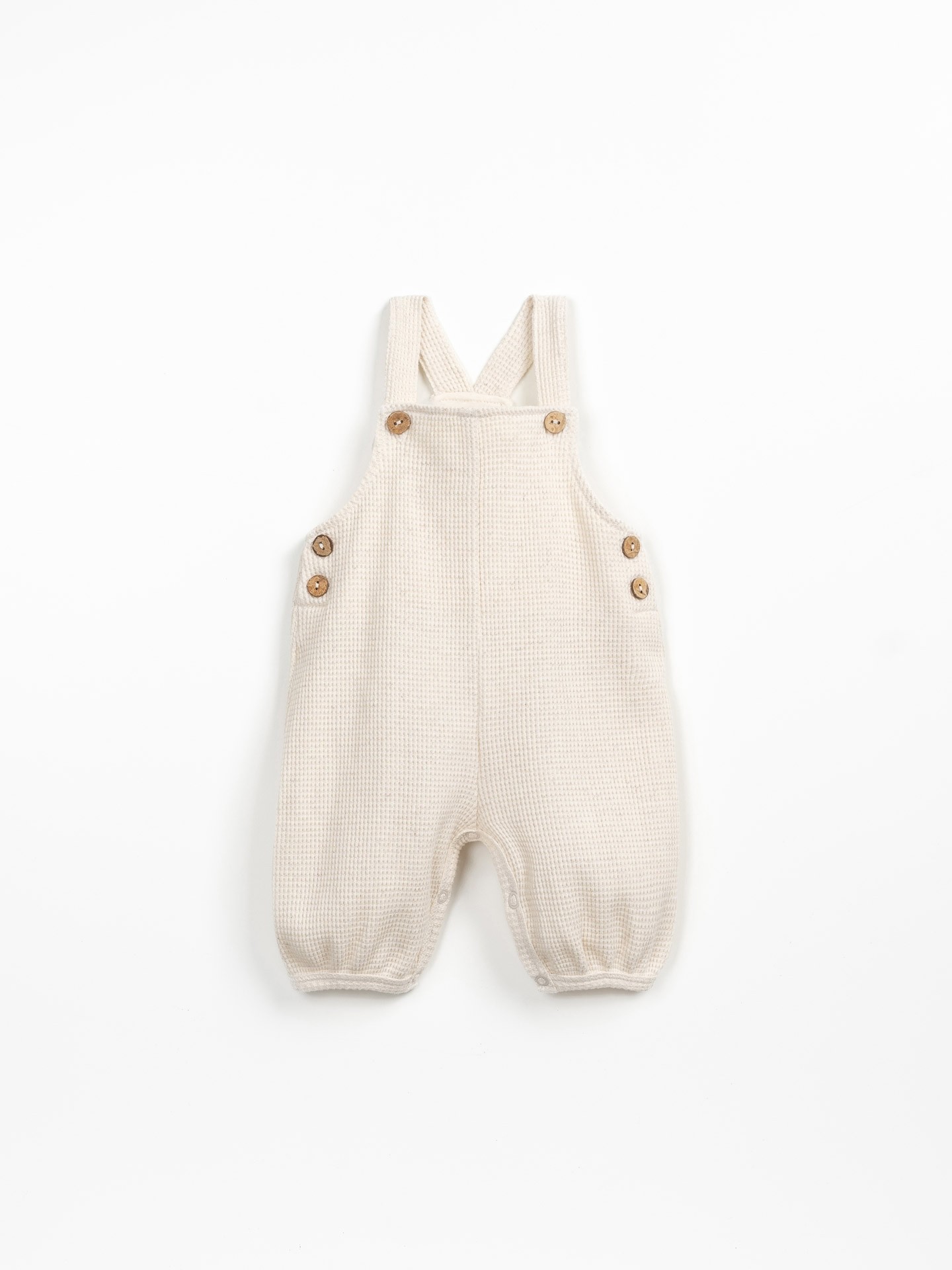 Interlock jumpsuit with natural fibers