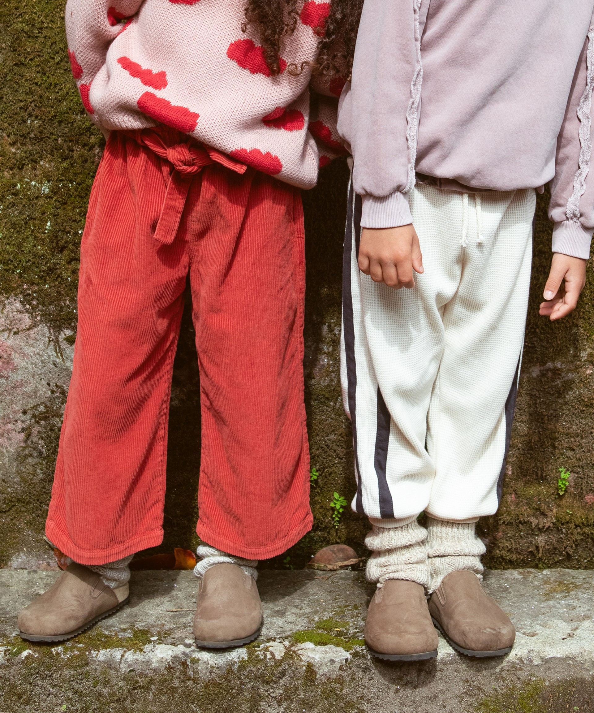 Wide-leg corduroy pants | Wooden Memories