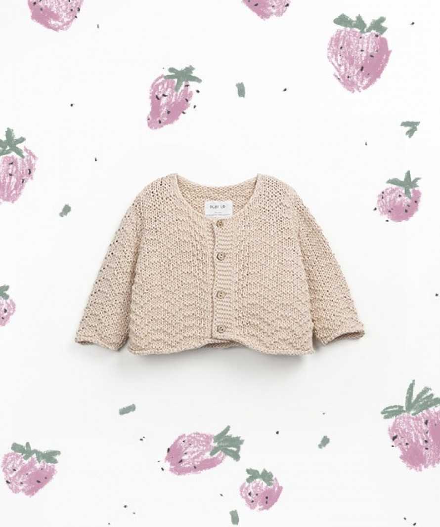 Veste en tricot de coton