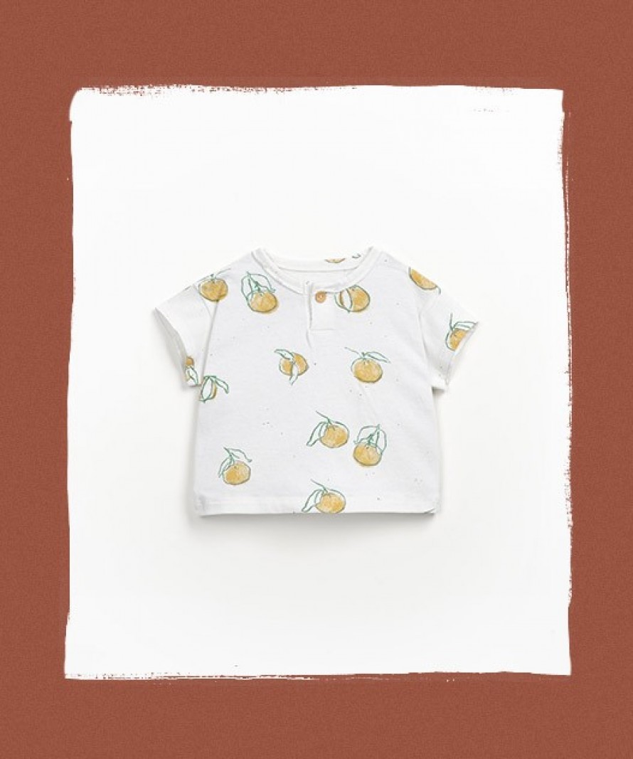 T-shirt misto cotone biologico e cotone riciclato