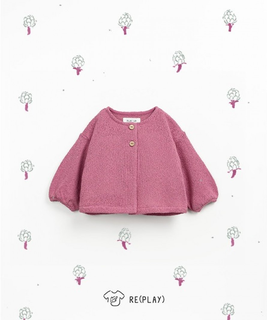 Veste en maille avec fil Re(Play)