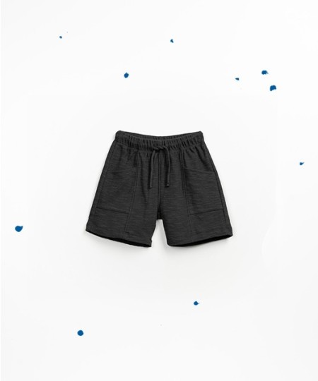 Jersey shorts with front pockets