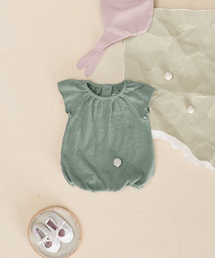 Jumpsuit with a mixture of regenerative cotton and recycled cotton