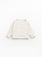Sweater with pear print