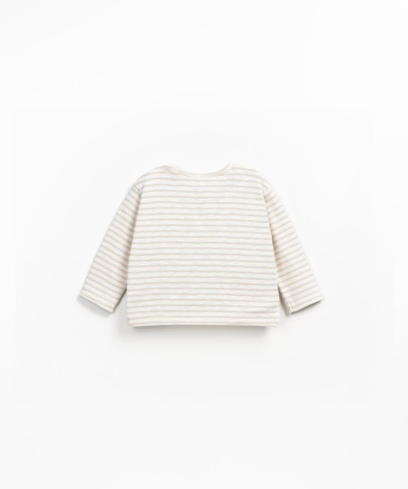 Jersey de punto a rayas