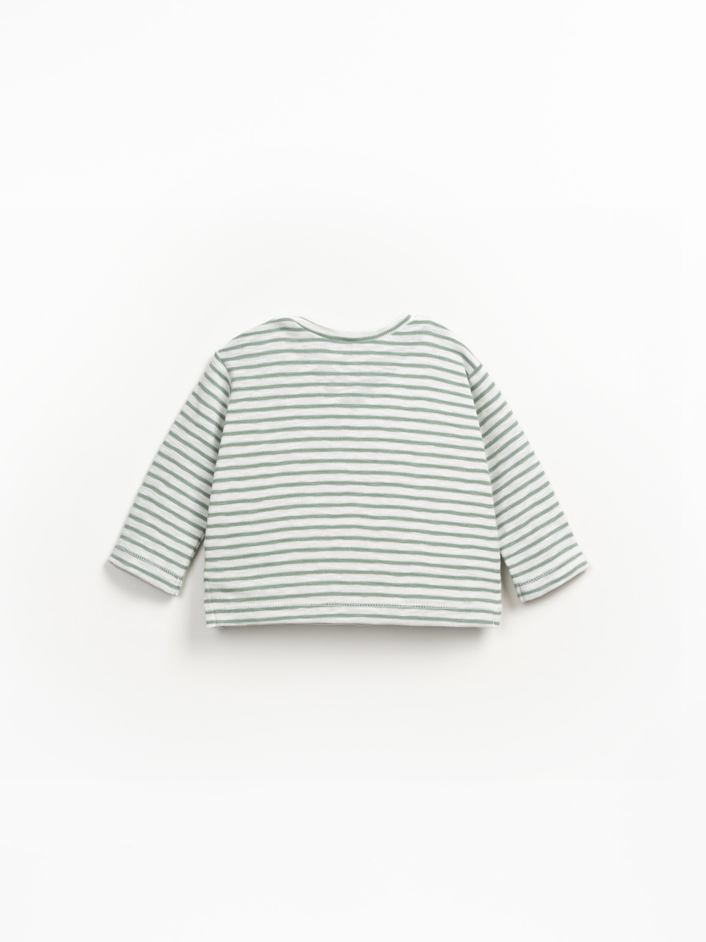 Maglione a righe in maglia