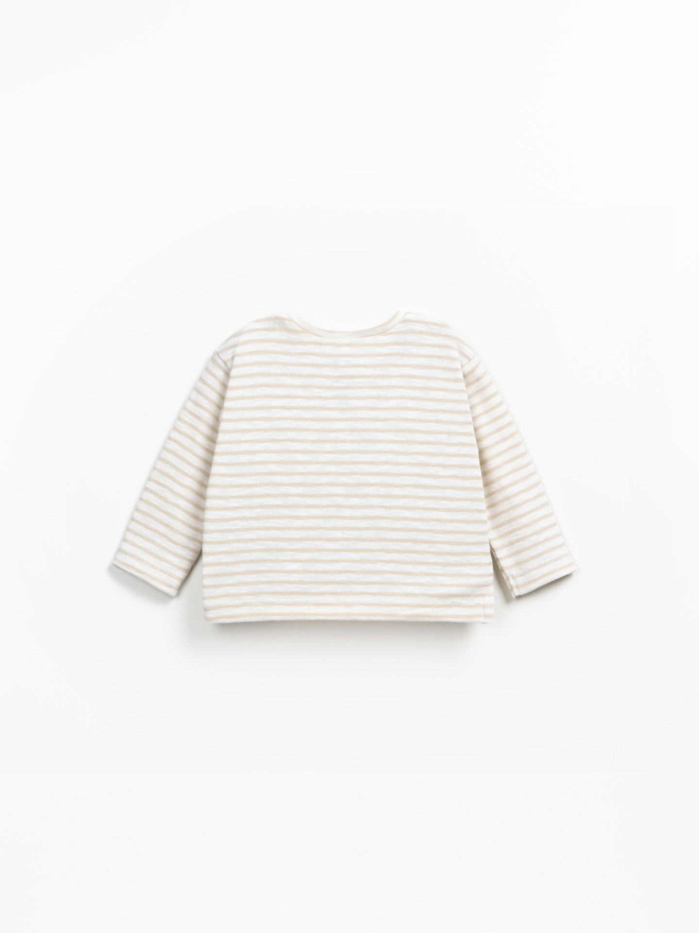 Maglione a righe in maglia