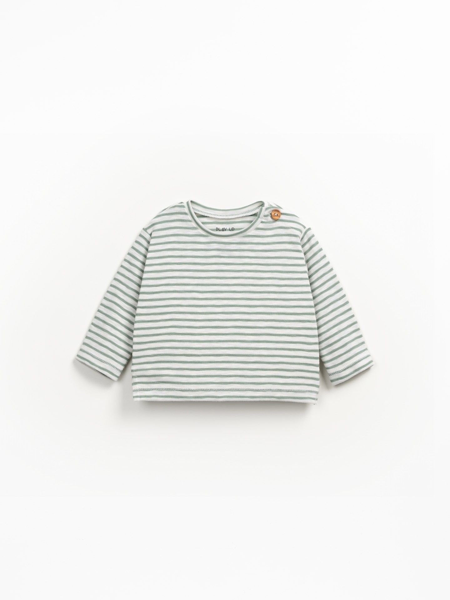 Maglione a righe in maglia