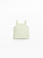 Strappy top with cotton