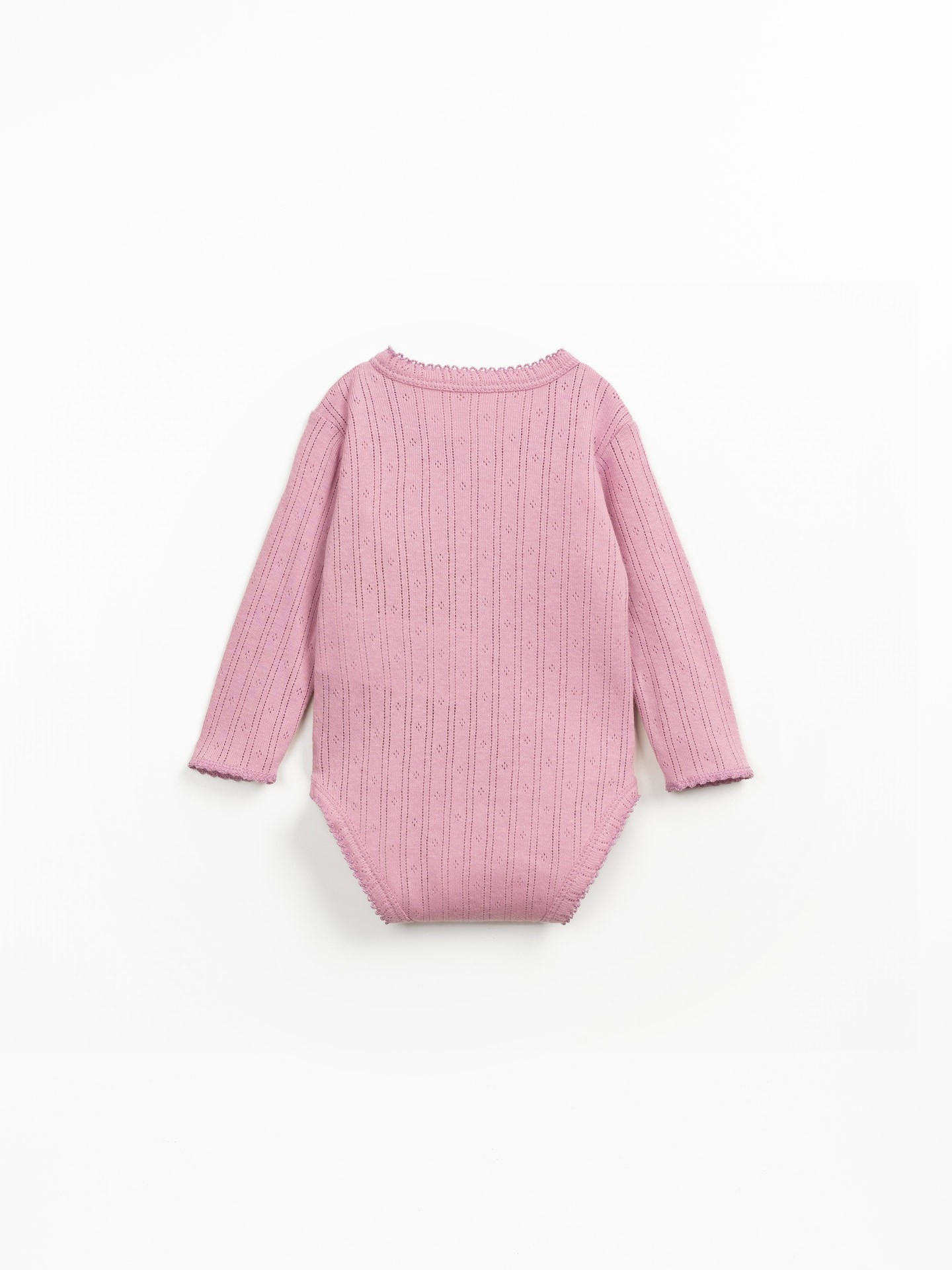 Bodysuit with wrap opening