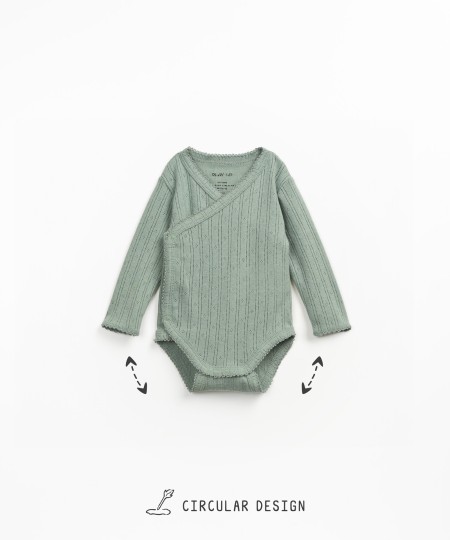 Body con apertura incrociata