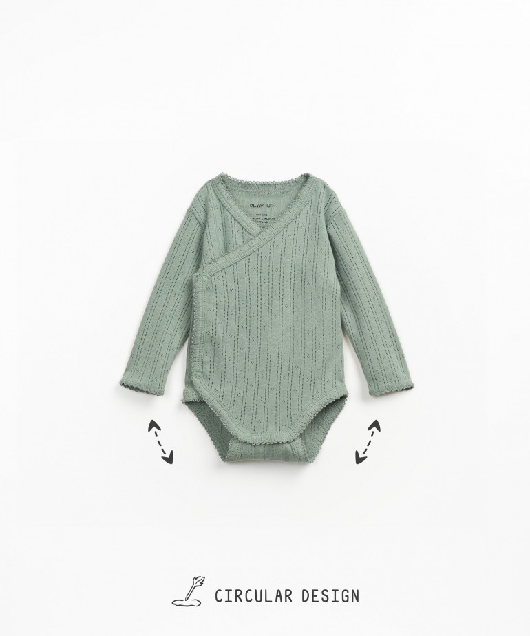 Body con apertura incrociata