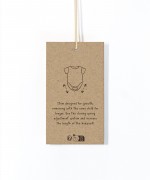 Bodysuit in a blend of organic cotton and recycled cotton