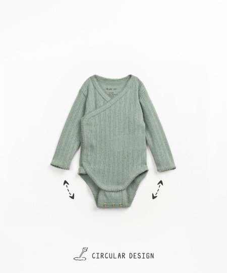 Body con apertura incrociata