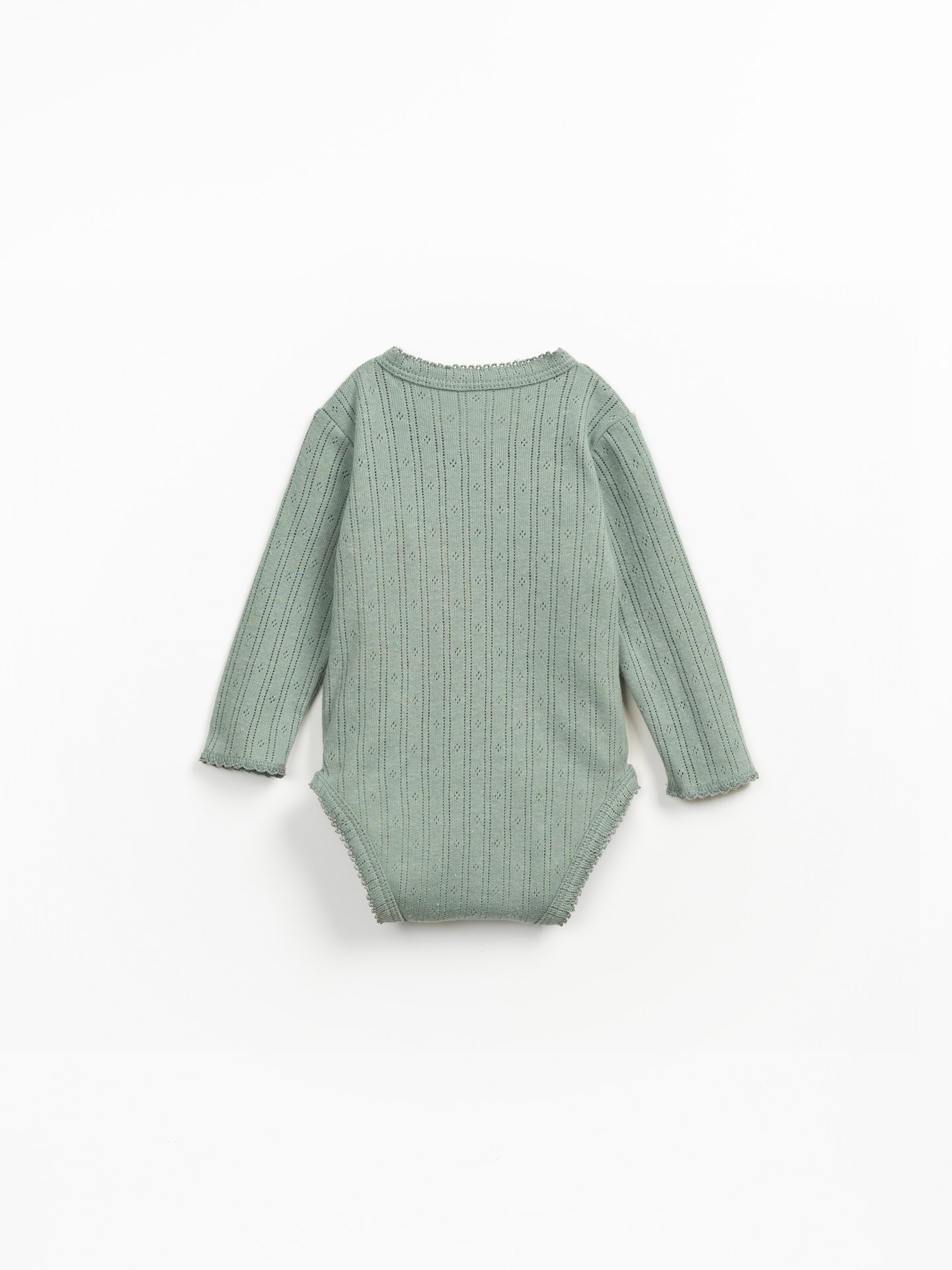 Bodysuit with crossover opening