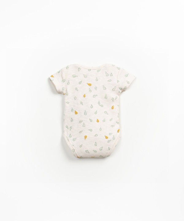 Bodysuit with pear print
