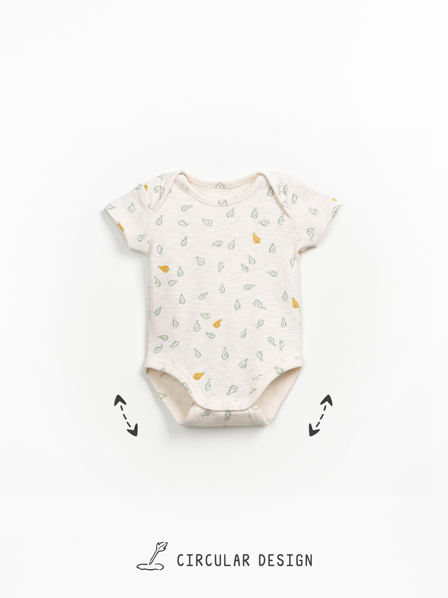 Bodysuit with pear print