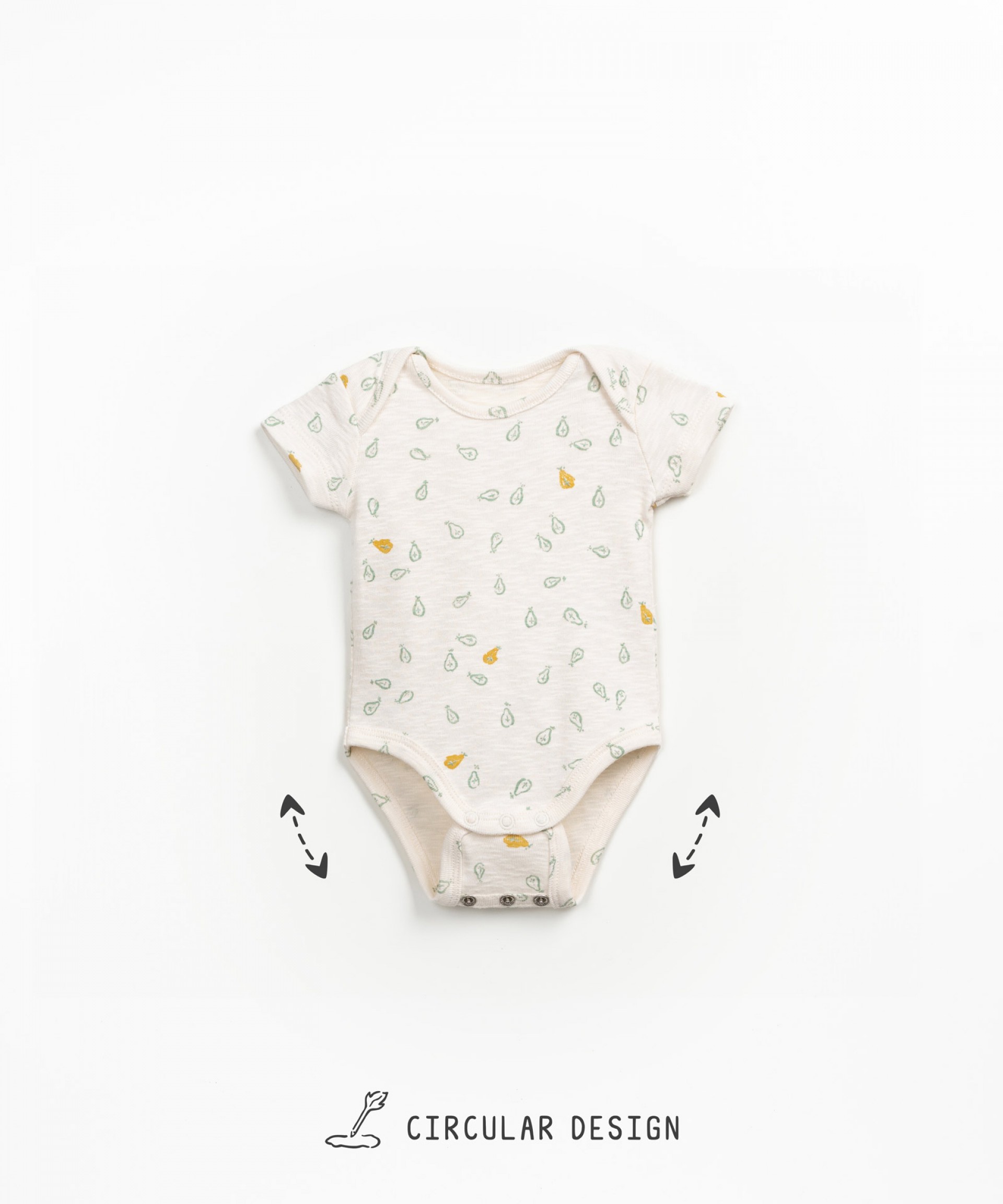 Body estampado con cruce en los hombros