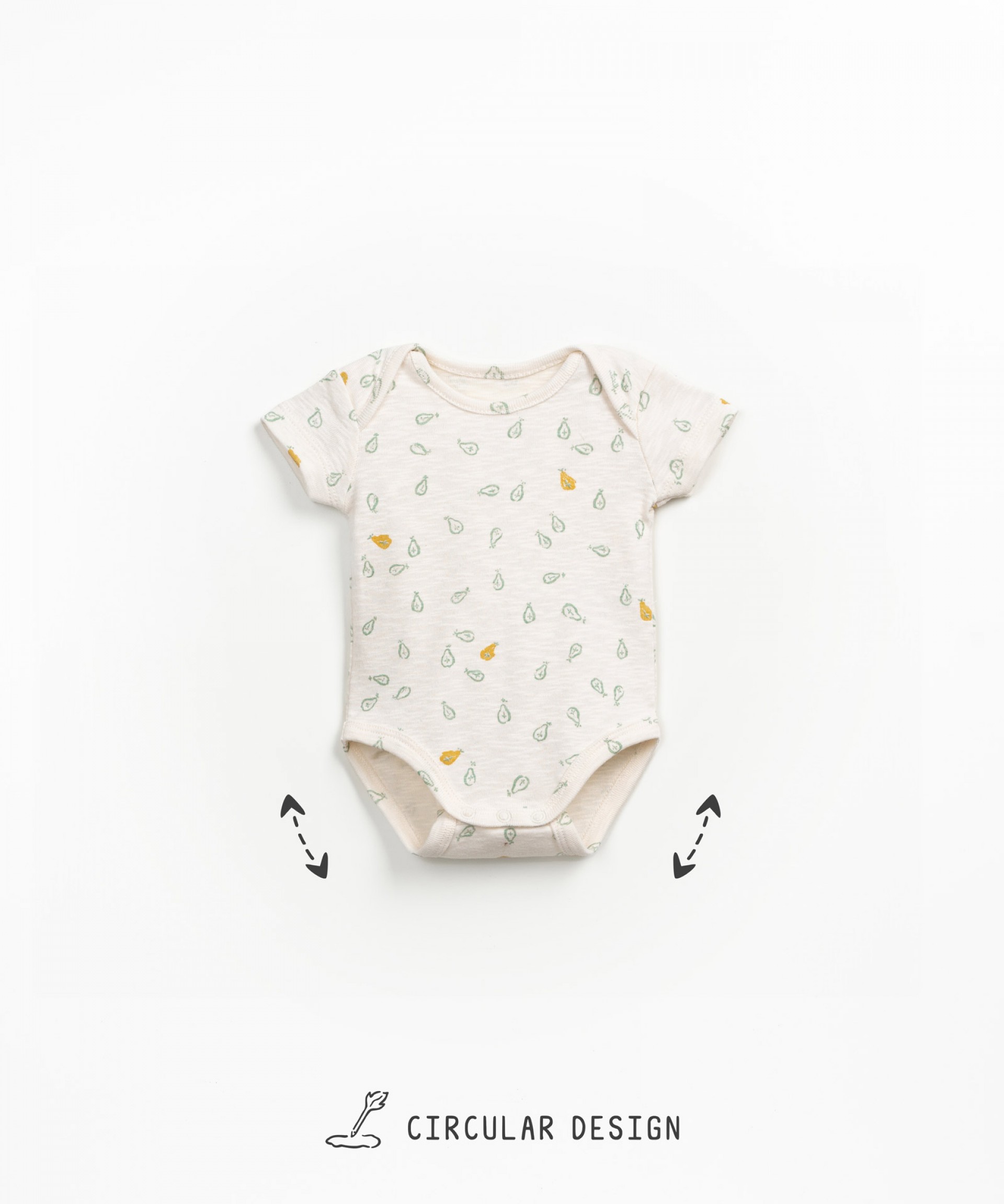 Body estampado con cruce en los hombros