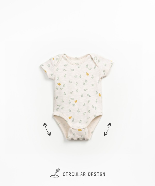 Bodysuit with pear print
