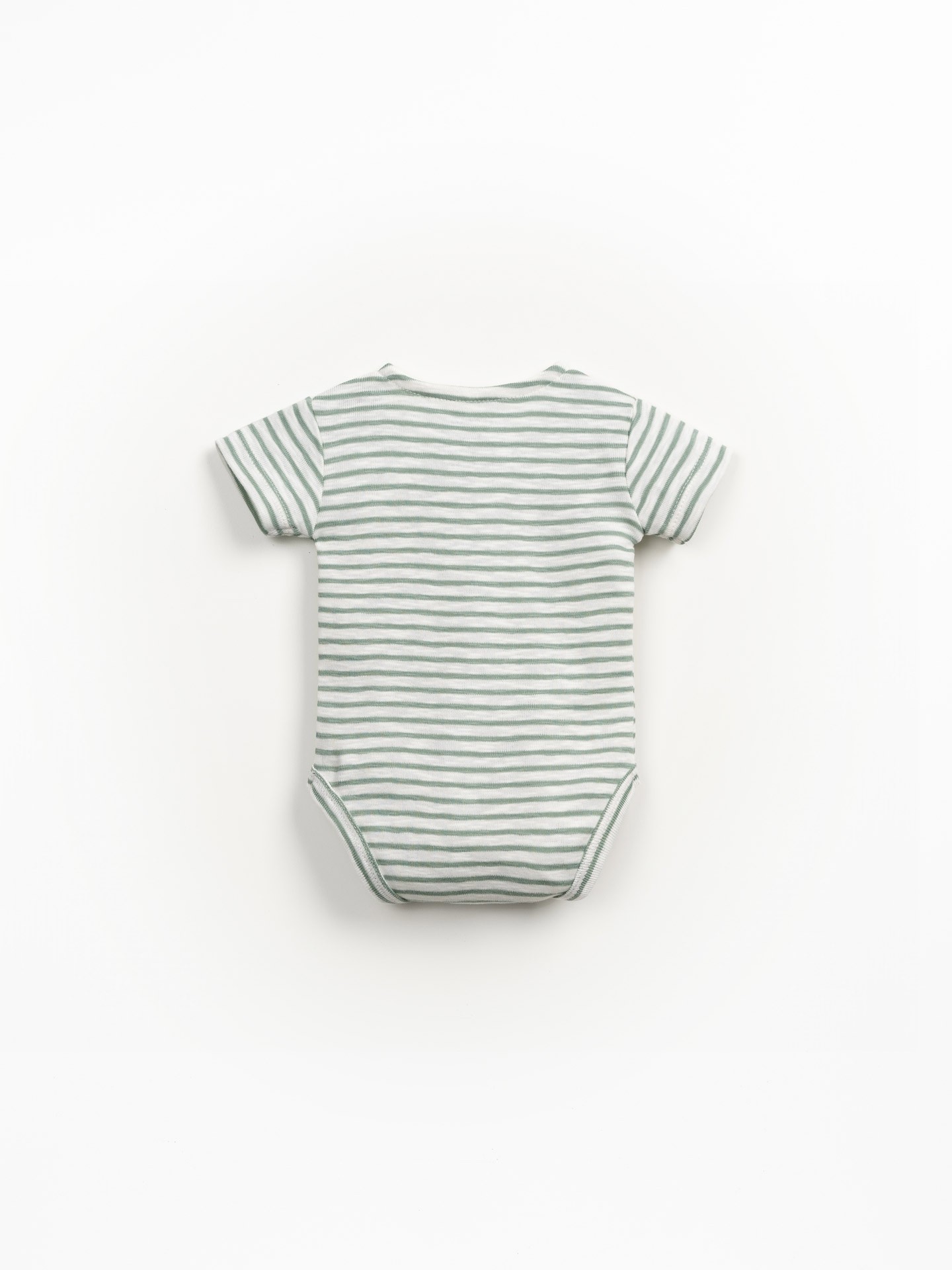 Body en coton biologique à rayures