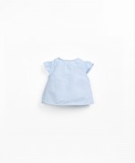 Blusa com trespasse
