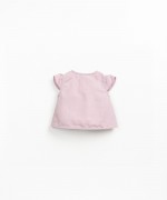 Blusa com trespasse