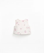 Blusa com abertura nas costas