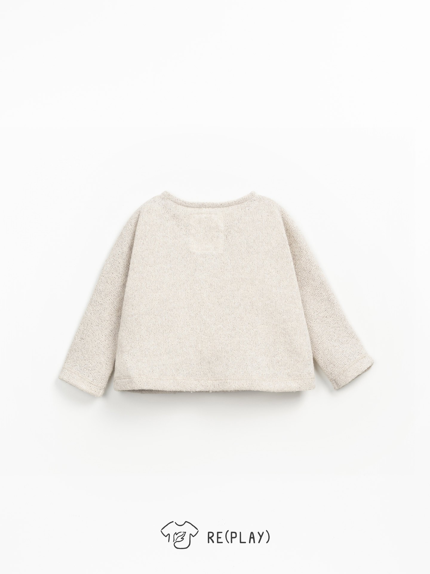 Sweatshirt with Re(Play) yarn
