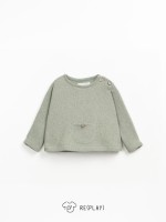 Sweatshirt with Re(Play) yarn