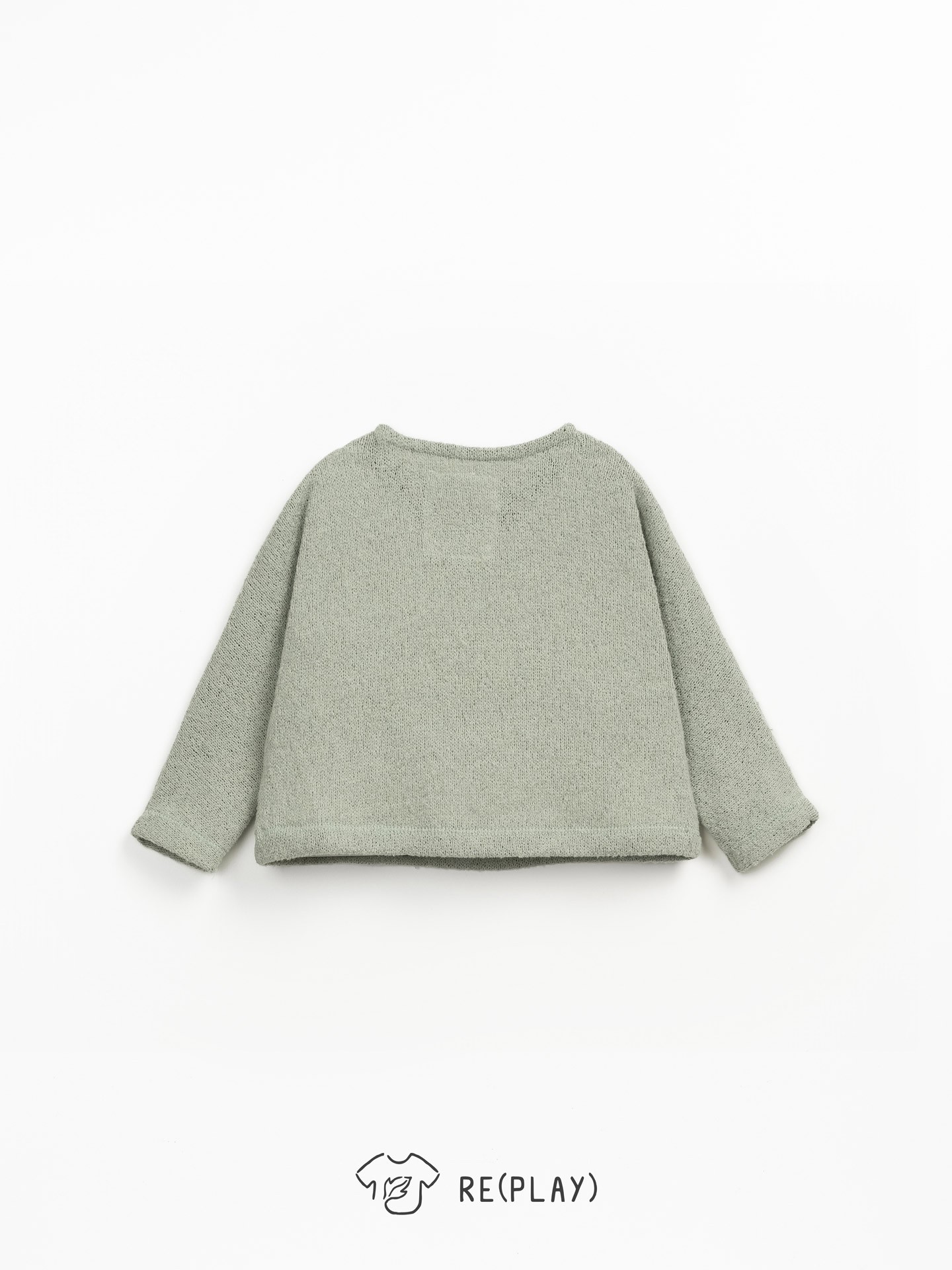 Sweatshirt with Re(Play) yarn
