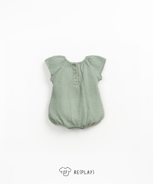 Jumpsuit in a blend of regenerative cotton and recycled cotton