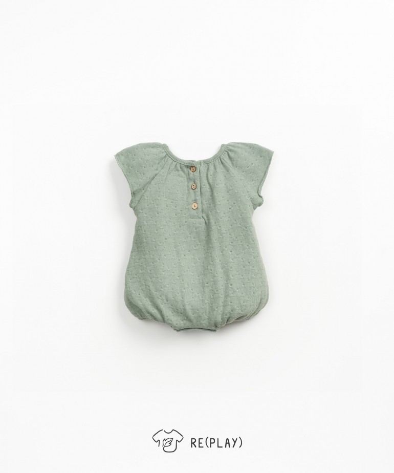 Jumpsuit in a blend of regenerative cotton and recycled cotton