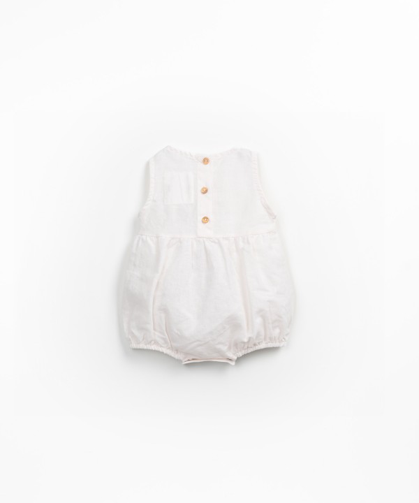 Linen and organic cotton jumpsuit