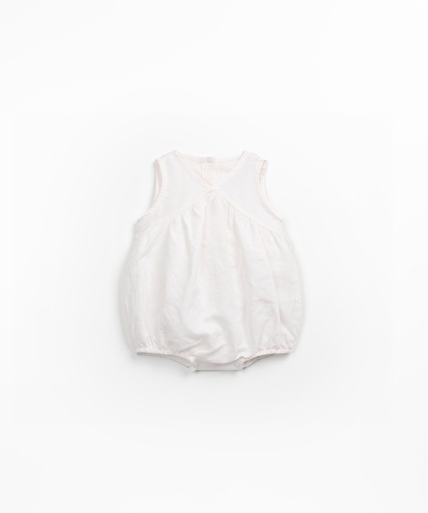 Linen and organic cotton jumpsuit