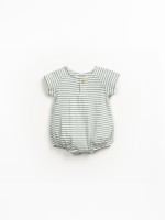 Striped jumpsuit in organic cotton Striped jumpsuit in organic cotton