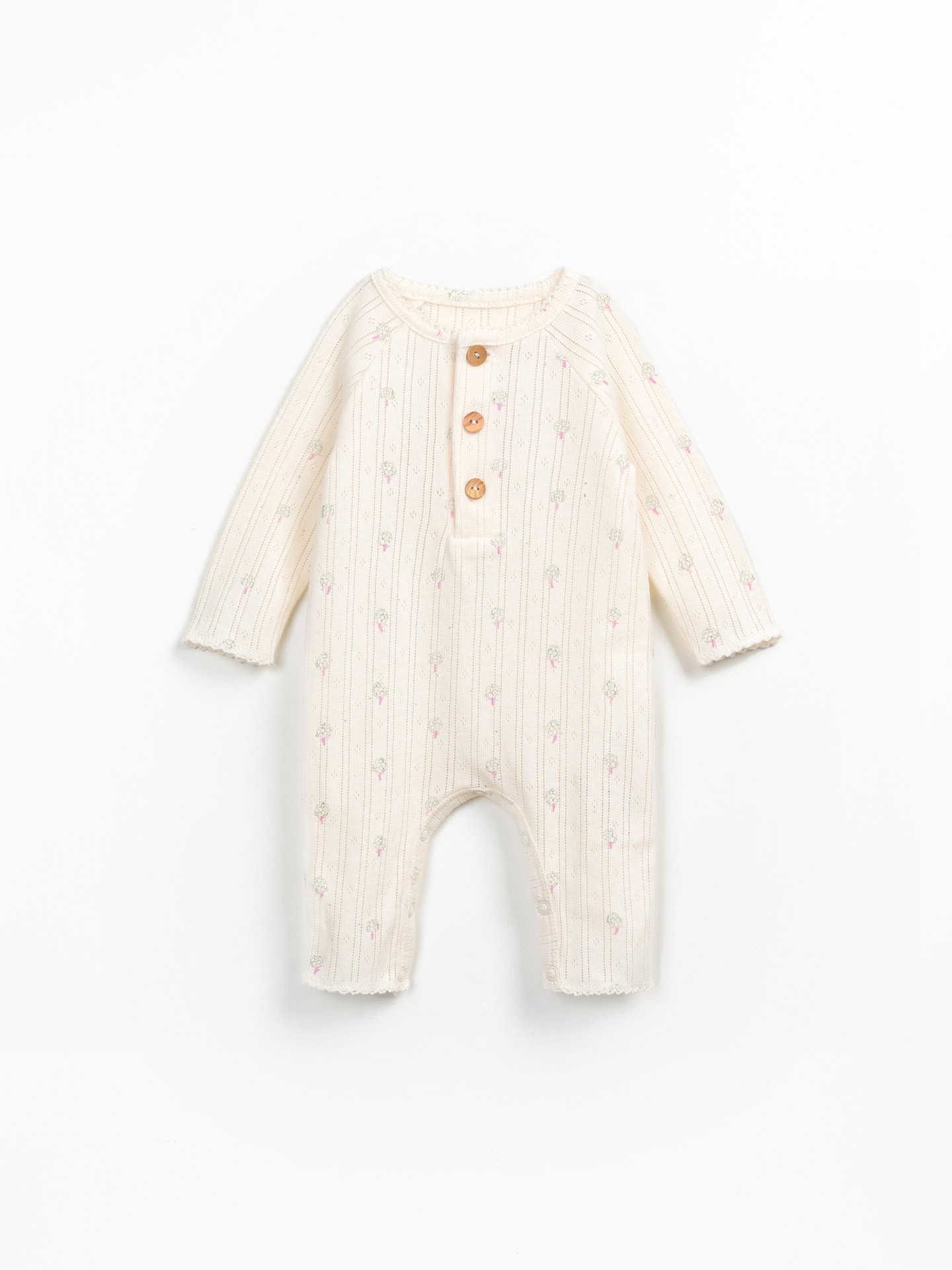 Jumpsuit with artichoke print