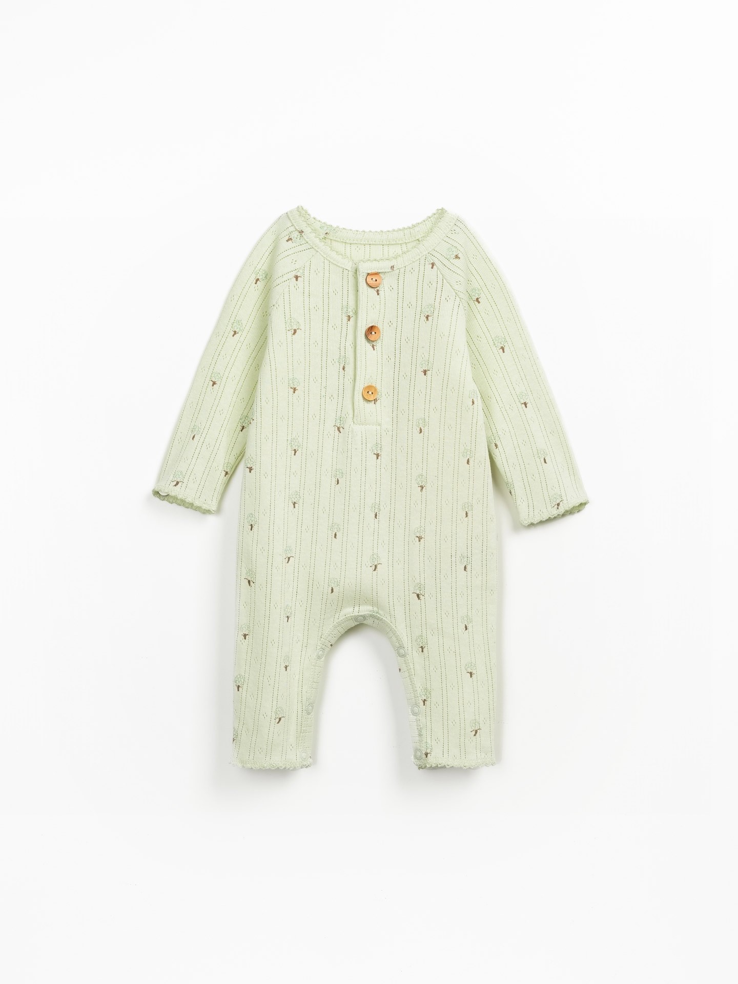 Jumpsuit with artichoke print