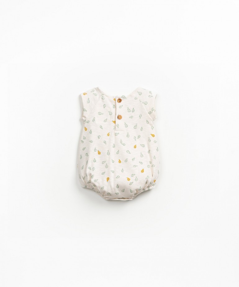 Macaco de malha em algodo orgnico