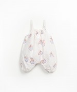 Macaco de alas com estampado
