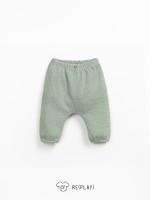 Jersey trousers with Re(Play) yarn